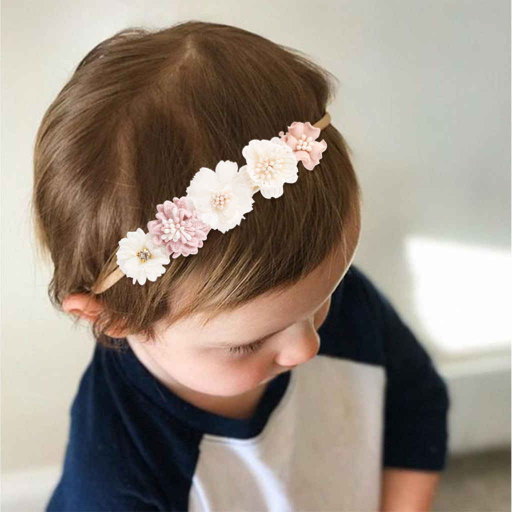 Cute Baby Full Moon Hair Band